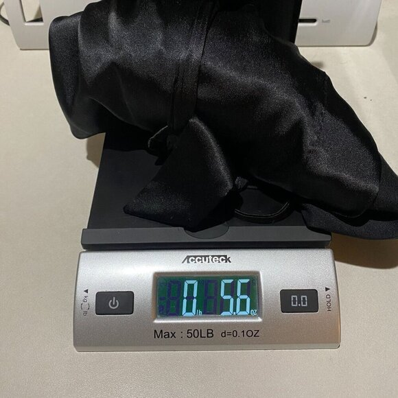 Victorias Secret Black Satin Kimono Robe S/M 100% Polyester Lightweight Lounge - Picture 10 of 10